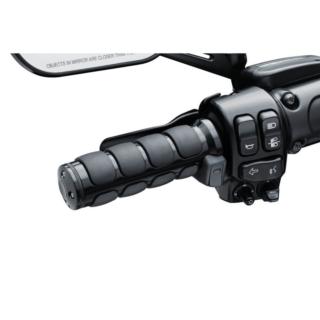 Heated ISO Grips, Gloss Black