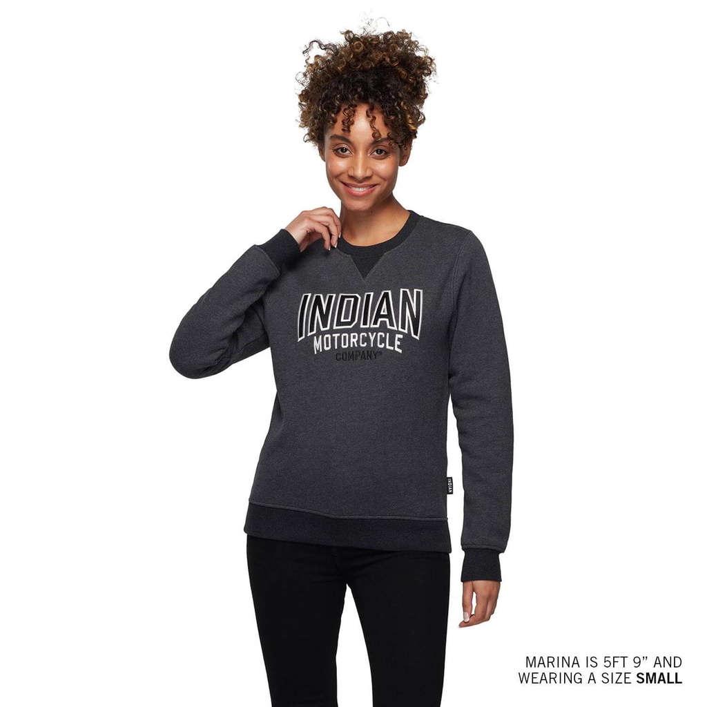 Women's Contrast Ribbed Sweatshirt