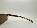 H-D Semi-Rimless Sunglasses Tortoise Frame &amp; Brown Lens