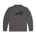 Quarter Zip Logo Headdress Top