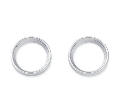 2&quot; Gauge Bezel Cover Kit, Chrome