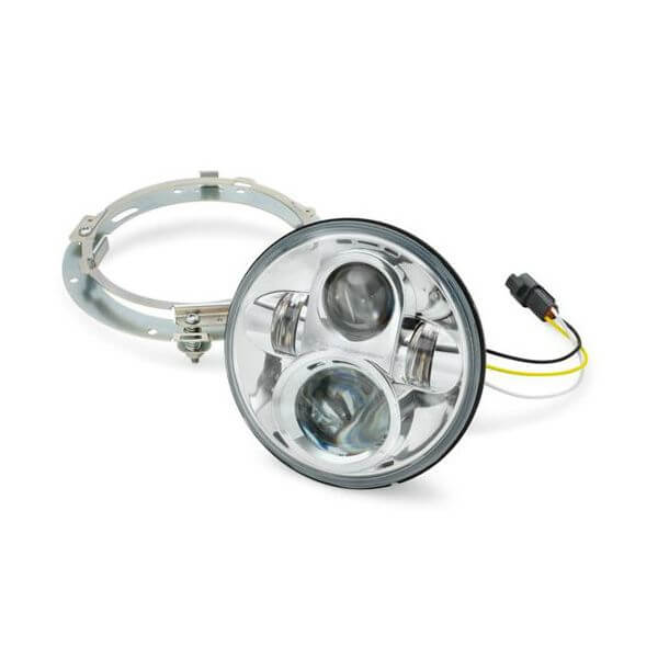 7 in. Daymaker Projector LED Headlamp, Chrome
