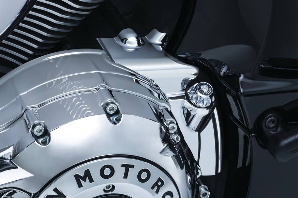 Rear Oil Panel Accent for Indian