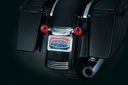 Curved License Plate Mount for 10-16 FLHX, FLTR