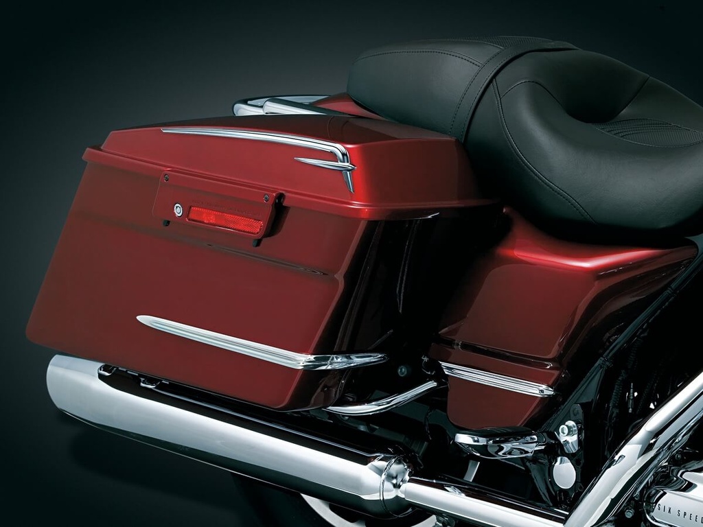 Saddlebag and Tour-Pak Side Lid Accents