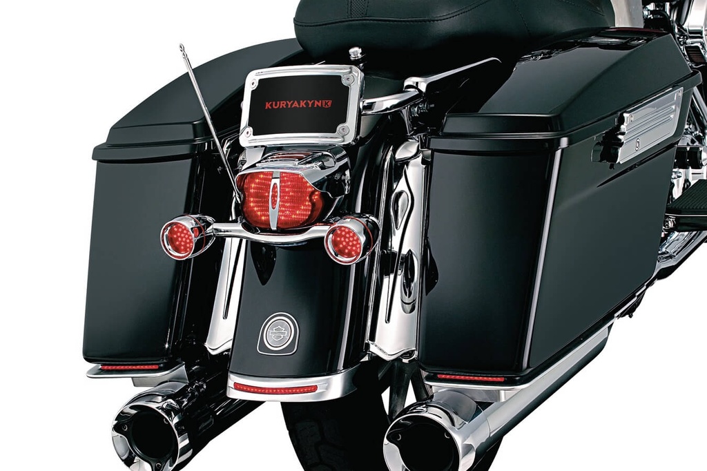Curved Laydown License Plate Mount