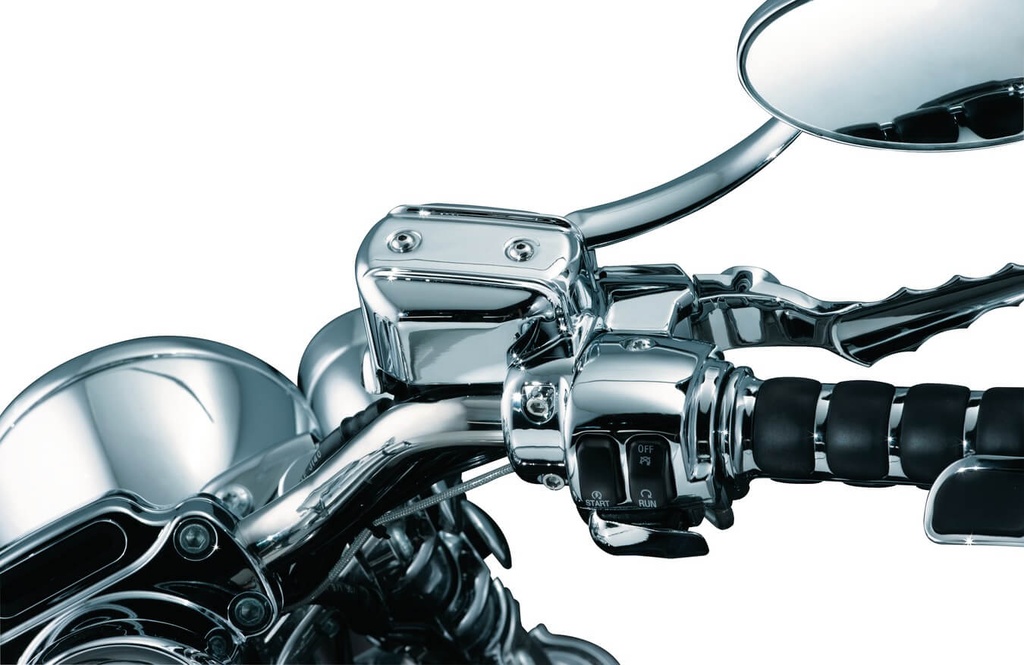 Chrome Brake &amp; Clutch Control Dress-Up Kit, Sportster