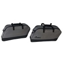 Spirit Lake Saddlebag Liner Travel Bags in Black &amp; Gray, Pair