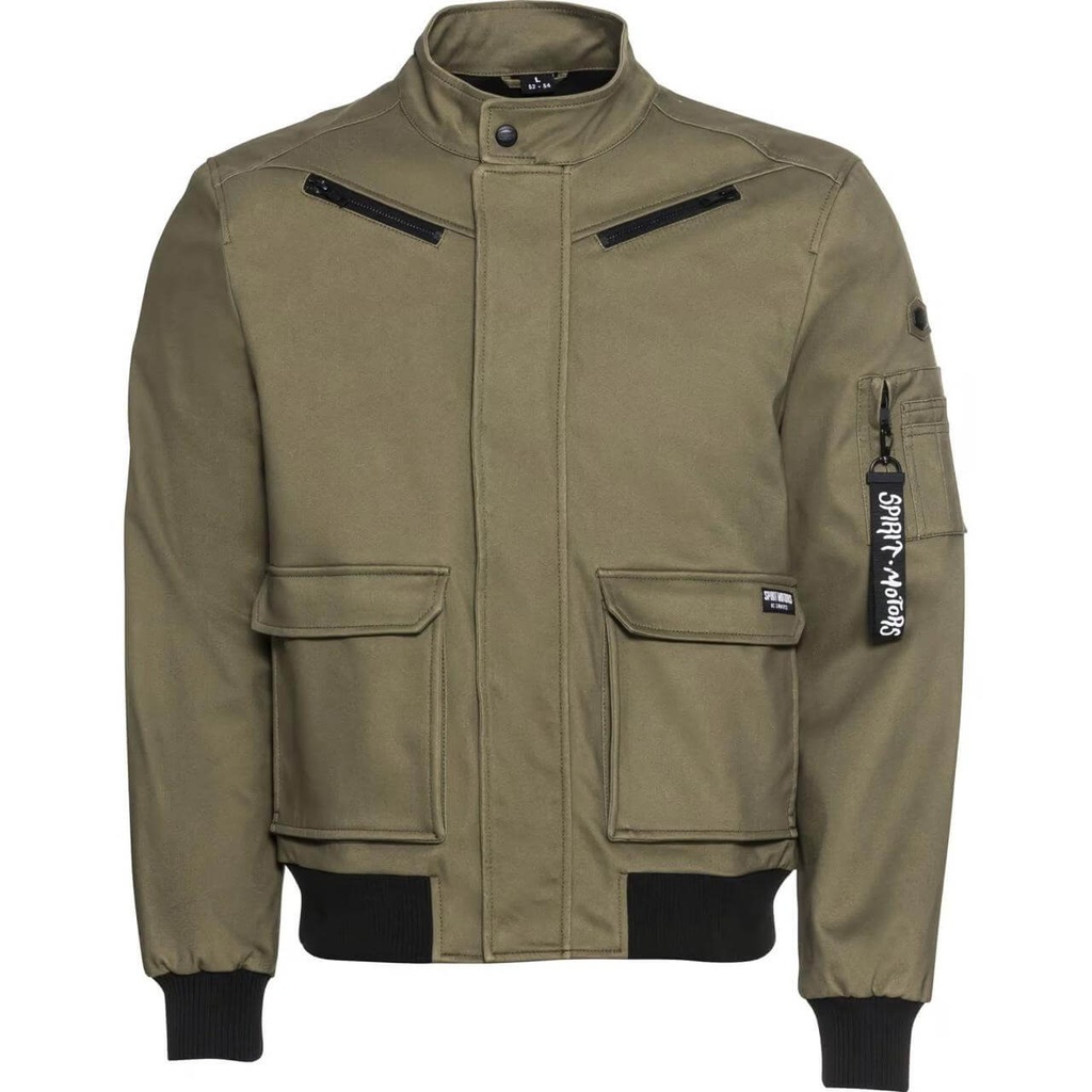 Twill Cargo Bomber