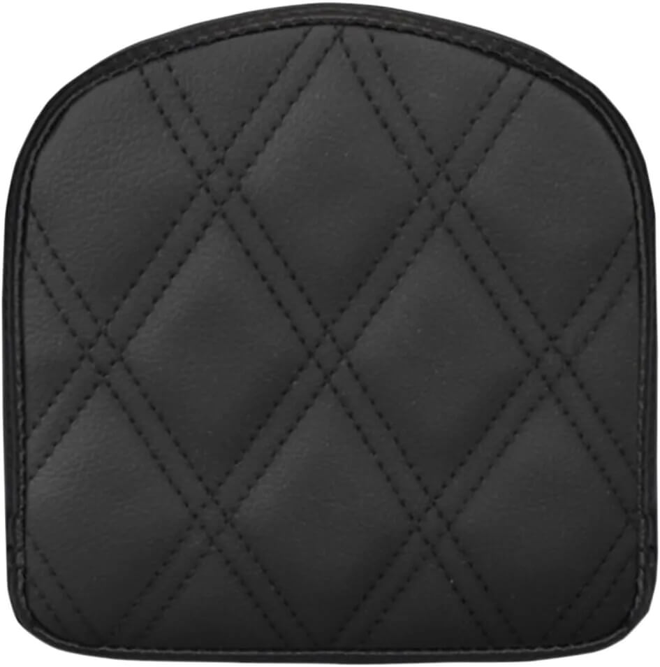 Sissy Bar Pad, Lattice Stitched, Black