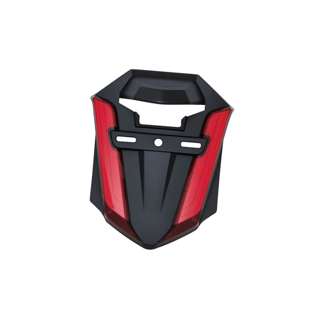 Omni LED Rear Fender Cover, Satin Black