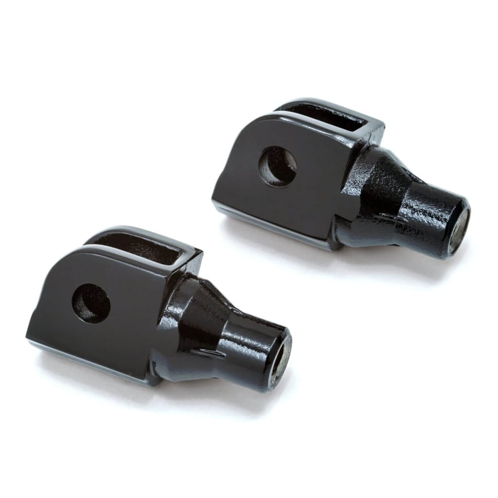 Footpeg Adapter Tapered, Gloss Black