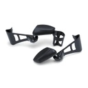 Passenger Armrest Set, Gloss Black