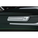 LED Saddlebag Hinge Accents, Chrome