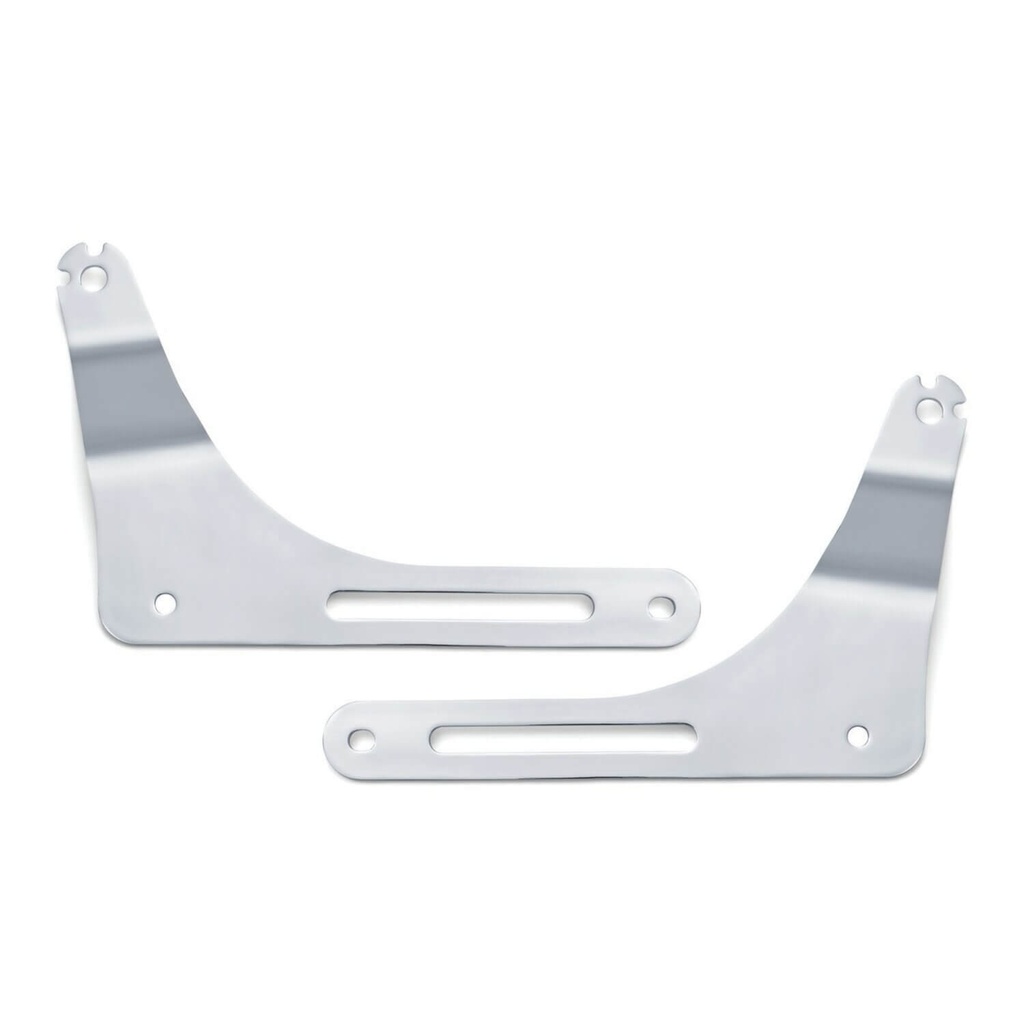 Mount Brackets for Multi-Purpose Backrest, Chrome