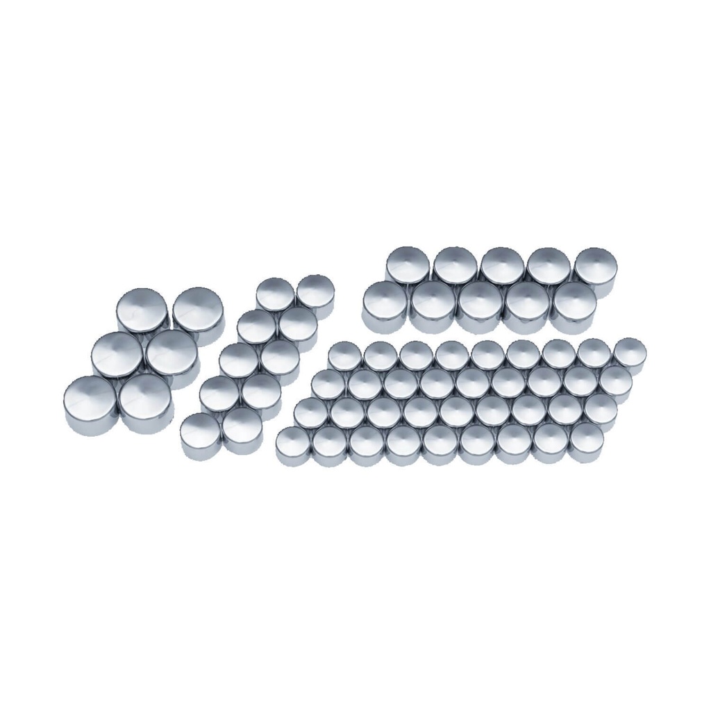Kool Kaps Bolt Cover Engine Kit, Chrome