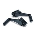 Adjustable Touring Passenger Pegs, Black