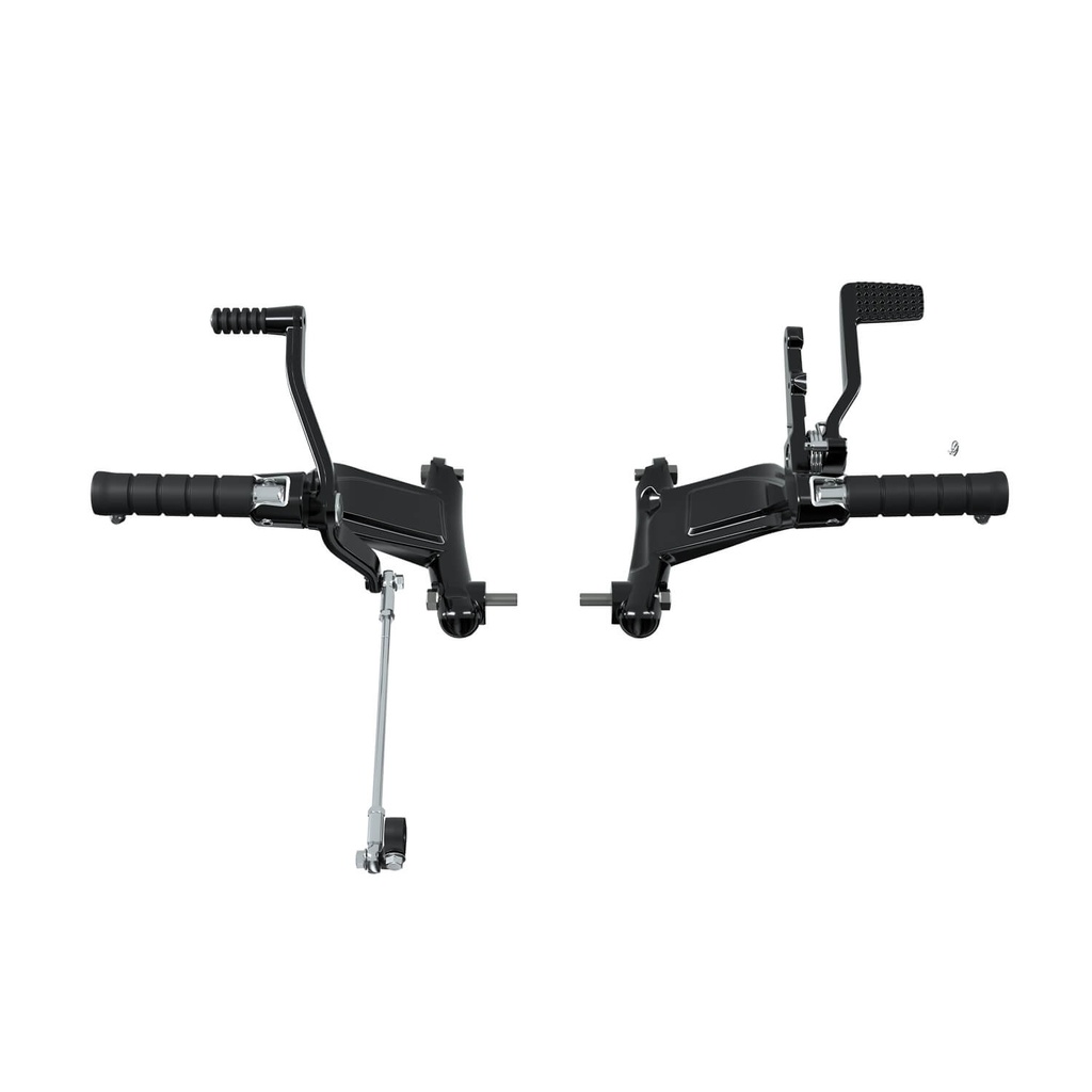 Mid Foot Controls, Jet Black