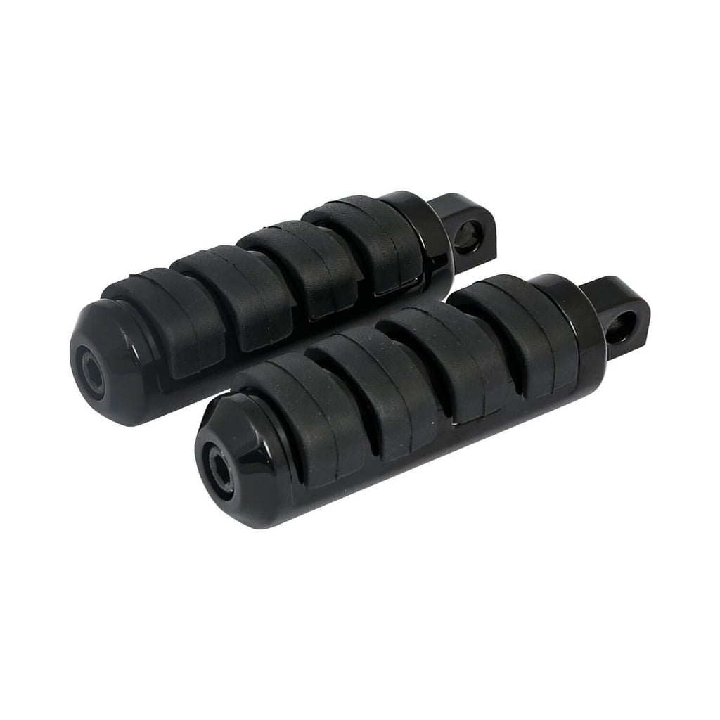 Comfort Foot Pegs, Small Diameter, Black