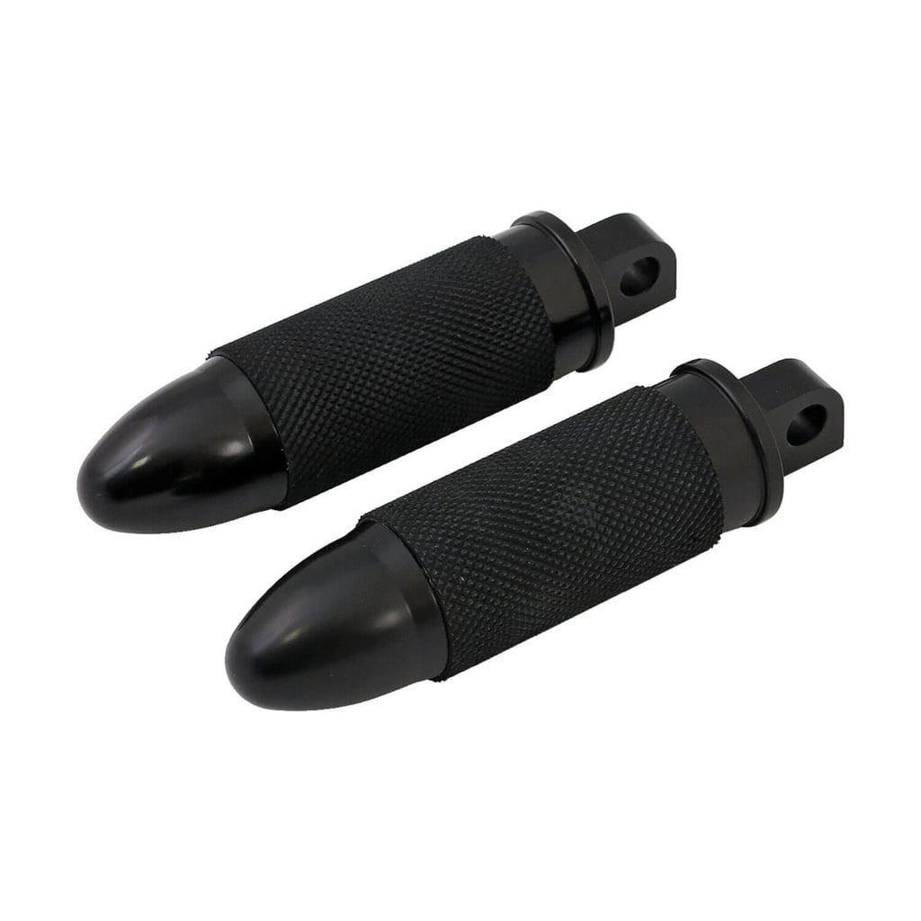 Bullet Foot Peg Set, Black