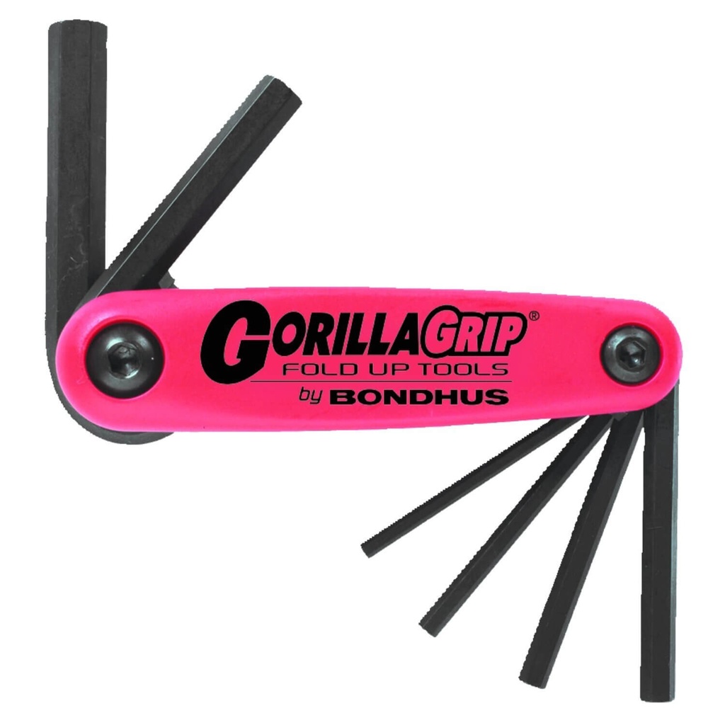 Gorilla Grip Folding Allen Wrench, Metric
