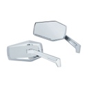Hex Mirrors, Chrome, ECE