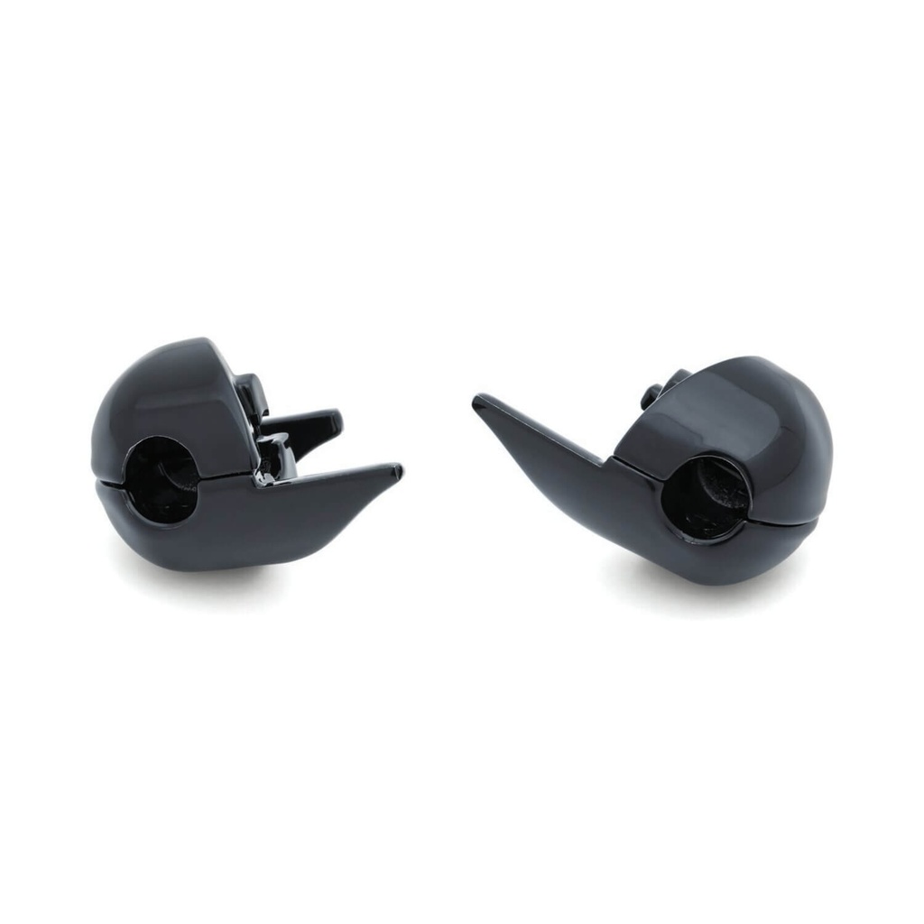 Rear Atto Turn Signal Adapters, Gloss Black