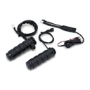Heated ISO Grips, Gloss Black