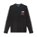 Checkered Graphic Long Sleeve T-Shirt