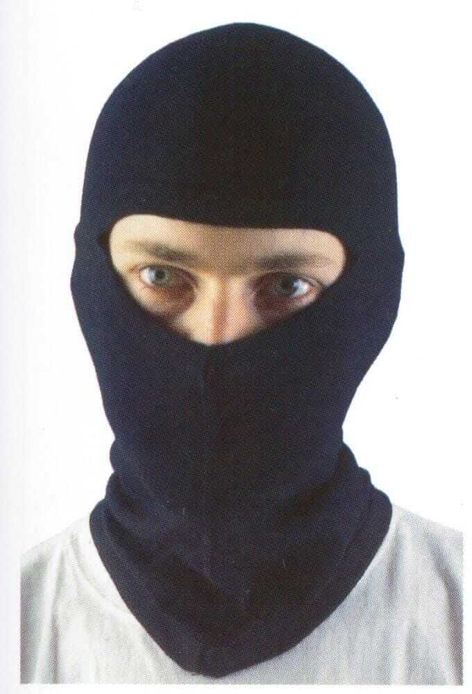 Bomullshette, Balaclava