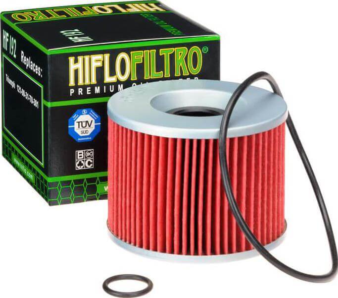HF192 Hiflo Oil Filter m/o-ring til Triumph oem 121-00-31-T0-301