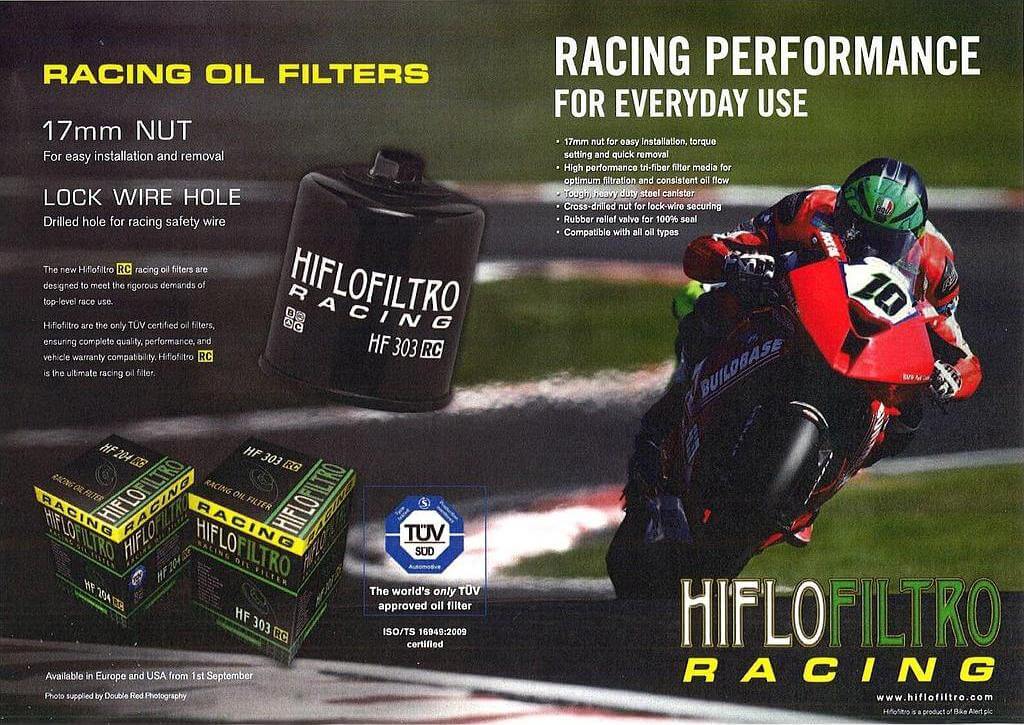 HF303RC Oljefilter Racing