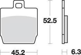 SBS145 Bremseklosser (731) F+B