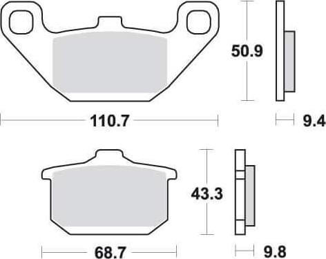 SBS557 Street Excel Sinter Front