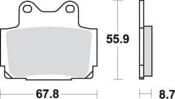 SBS570 Streetexcel Sinter Front