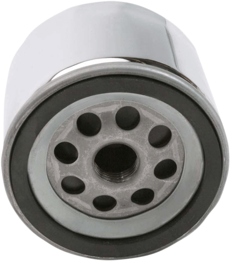 Oljefilter w/nut for Harley-Davidson FLH,XL, Chrome