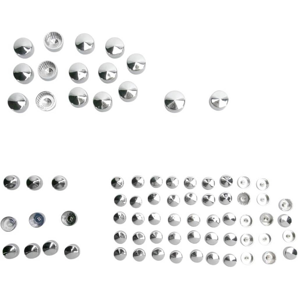 Bolt Cover Kit Standard Chrome