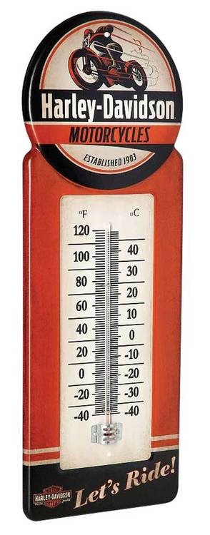 Vintage Motorcycles Thermometer