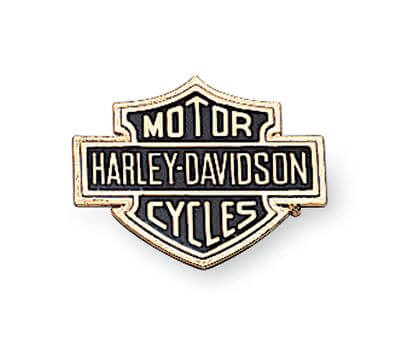 Bar &amp; Shield Self-Adhesive Large Medallion