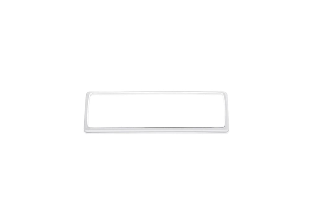 Radio Trim Bezel, Chrome