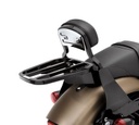 Gloss Black Tapered Luggage Rack, Softail