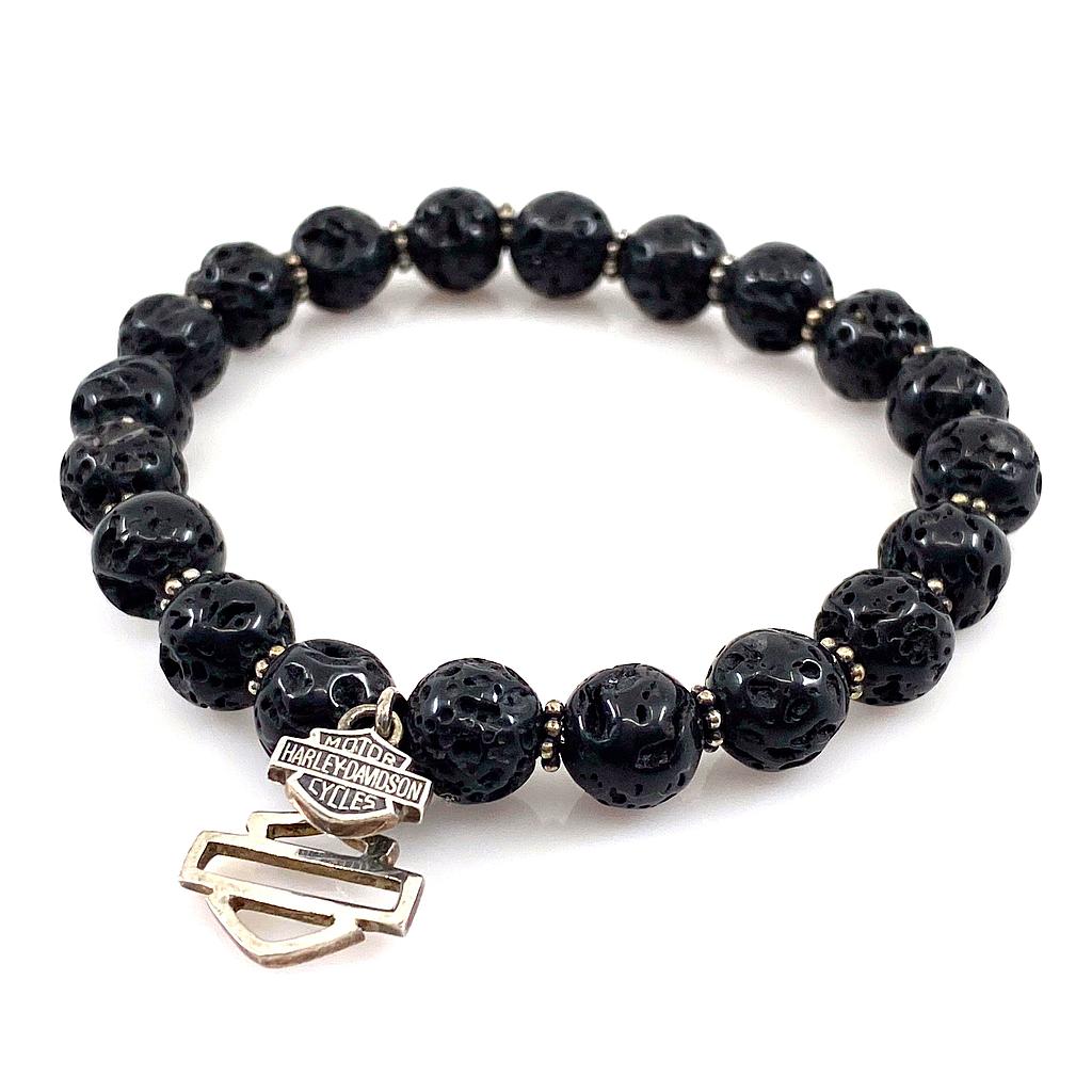 Lava Rock Bead Bracelet