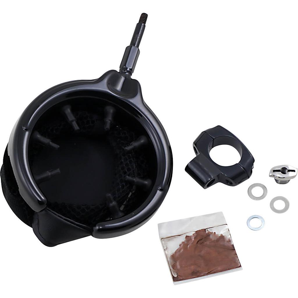 Universal Drink Holder with Mesh Basket, 25,4mm Mount