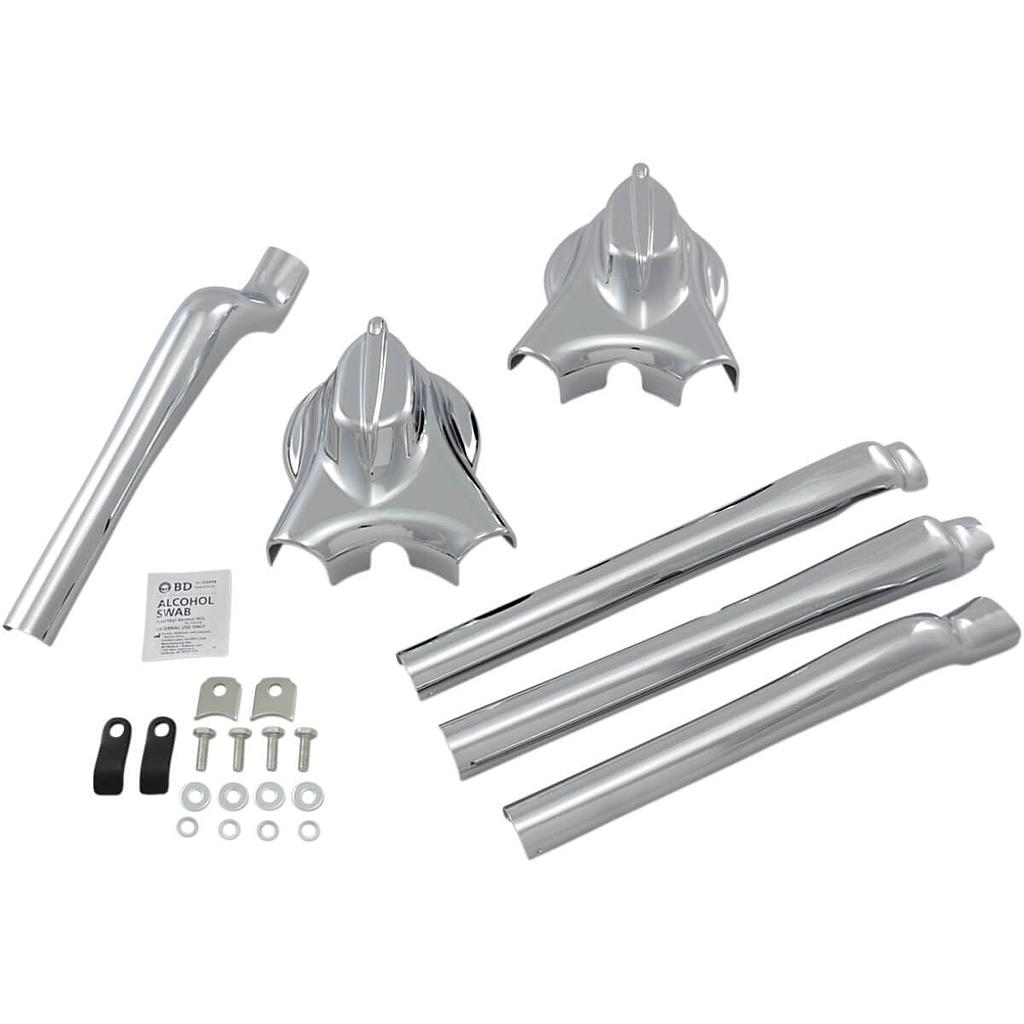 Chrome Swingarm Covers