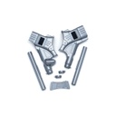 Touring Deluxe Frame Neck Cover, Chrome