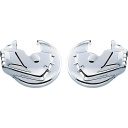 Chrome Rotor Covers