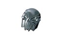 Skull Horn Cover, Chrome