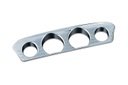 Tri-Line Gauge Trim, Chrome