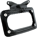 Curved License Plate Mount for 10-16 FLHX, FLTR