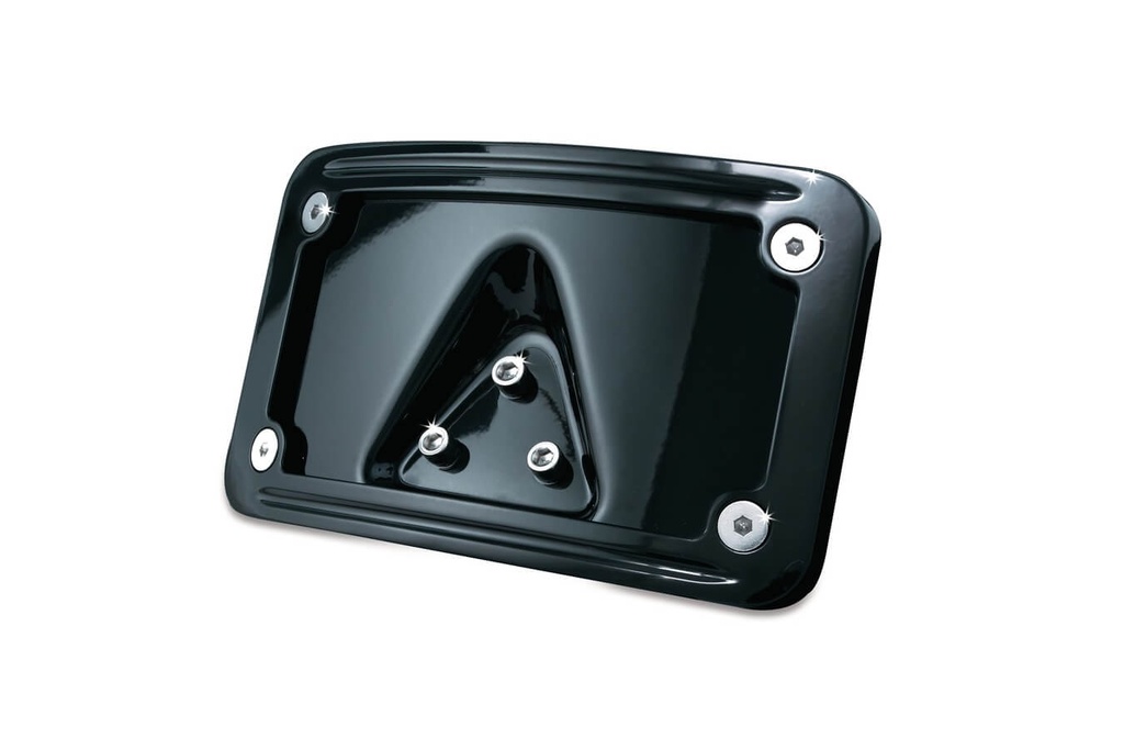 Curved Laydown License Plate Mount